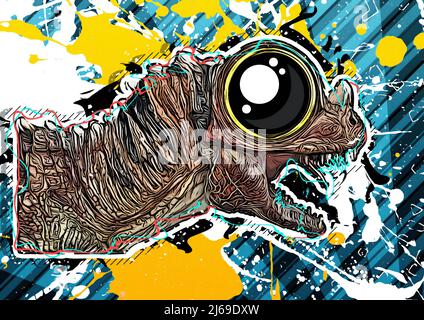 Ich habe eine Leidenschaft für Vintage-Bilder. Deshalb möchte ich diese Leidenschaft mit allen teilen. Stockfoto