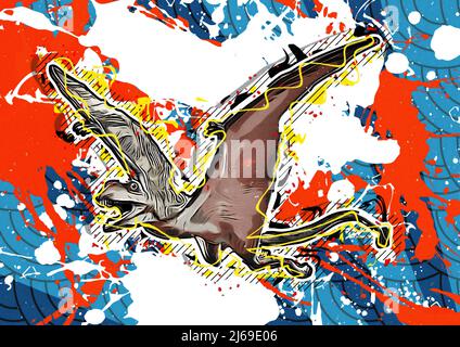 Ich habe eine Leidenschaft für Vintage-Bilder. Deshalb möchte ich diese Leidenschaft mit allen teilen. Stockfoto