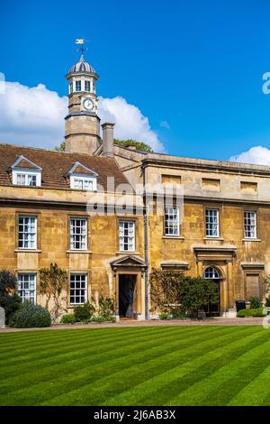 Christ's College in Cambridge. Der erste Hof am Christ's College der Universität Cambridge in Großbritannien. Die Hochschule wurde 1505 gegründet Stockfoto