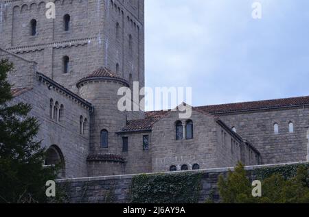 Das Met Museum im The Cloisters, New York City Stockfoto