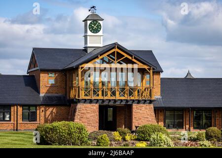 Manor House Stables, Malpas, Henshire. Stockfoto