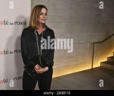 Belinda Carlisle nimmt an der Vorstellung der neuen Kampagne von Cote des Roses Teil, fotografiert von David LaChapelle und mit Taylor Hill in den Milk Studios in Los Angeles am Freitag, den 29. April 2022. Foto von Jim Ruymen/UPI Stockfoto