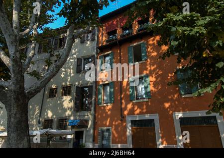 Verona, Italien 14/10/2005: Historisches Zentrum. © Andrea Sabbadini Stockfoto