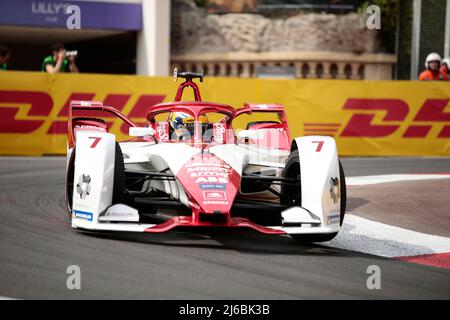 Monaco. 30. April 2022. Auto - Formel E - Monaco ePrix - 2022 Credit: Nderim Kaceli/Alamy Live News Stockfoto