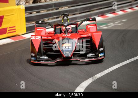 Monaco. 30. April 2022. Auto - Formel E - Monaco ePrix - 2022 Credit: Nderim Kaceli/Alamy Live News Stockfoto