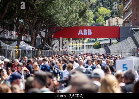 Startaufstellung Monaco 2022