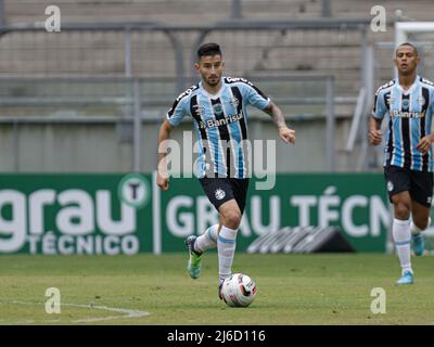 RS - Porto Aegro - 04/30/2022 - BRASILIANISCHER B 2022, GREMIO X CRB - Villasanti Gremio Spieler während eines Spiels gegen CRB im Stadion Arena do Gremio für die brasilianische Meisterschaft B 2022. Foto: Maxi Franzoi/AGIF/Sipa USA Stockfoto