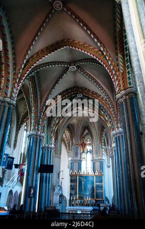 Ungarische Stadtpfarrei in Budapest. Stockfoto