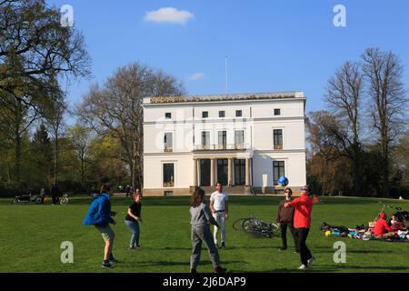 Oevelgienne, Jenisch House in Jenischpark, Hamburg, Deutschland, Europa Stockfoto