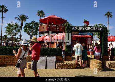 Indio, Kalifornien, 30. April 2022 - Stagecoach Country Music Festival. Kredit: Ken Howard/Alamy Live Nachrichten Stockfoto