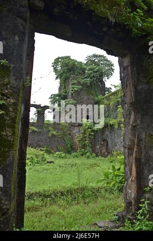 Ruinen von vasai Fort, maharashtra, indien Stockfoto