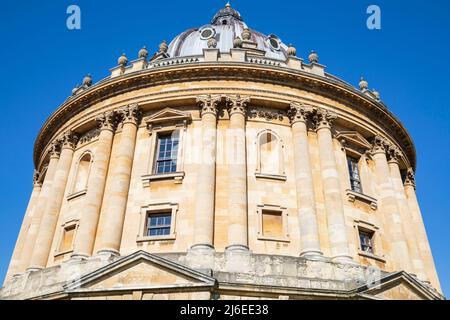 The Radcliffe Camera (Detail), Oxford, England. Stockfoto