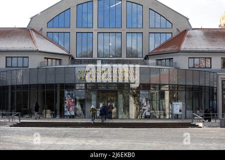 Verkehrszentrum des Deutschen Museums in München, Bayern, Deutschland - Verkehrszentrum des Deutschen Museums in München, Bayern, Deutschland Stockfoto