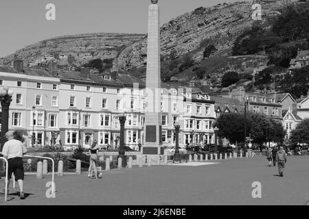 Llandudno, ist eine Küstenstadt an der Nordwestküste von wales, im Conwy County, Nordwales Stockfoto