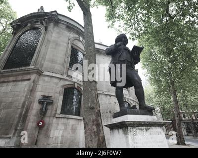 Dr. Johnson Statue Stockfoto