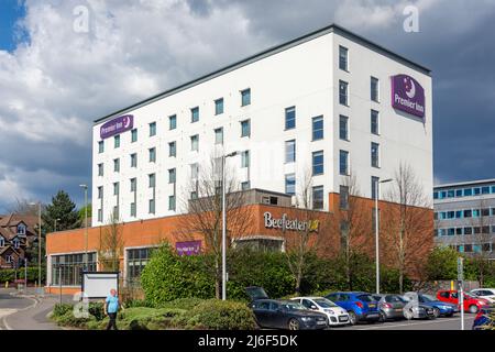 Premier Inn, Kingsmead, Farnborough, Hampshire, England, Vereinigtes Königreich Stockfoto