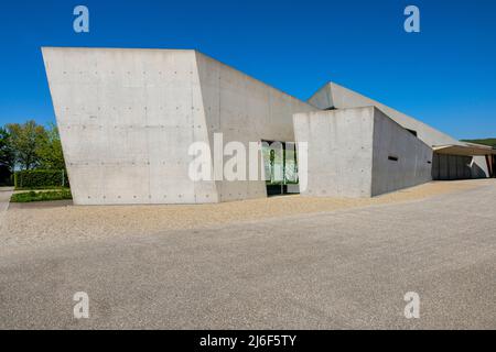 Feuerwache entworfen von der Architektin Zaha Hadid. Vitra Campus, weil am Rhein, Deutschland. Stockfoto