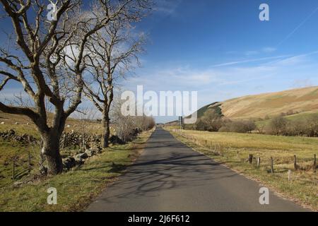 Glen Afton - Schottland Stockfoto