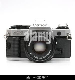 Canon AE-1-Programm Stockfoto