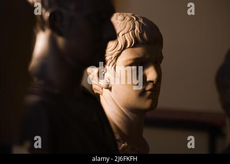 Das Sir John Soane's Museum ist ein Hausmuseum, das sich neben Lincoln's Inn Fields in Holborn, London, befindet Stockfoto