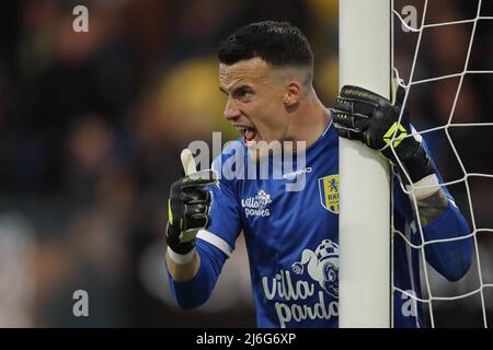 WAALWIJK - RKC Waalwijk Torwart Etienne Vaessen während des niederländischen Eredivisie-Spiels zwischen RKC Waalwijk und dem FC Groningen am 1. Mai 2022 im Mandemakers Stadium in Waalwijk, Niederlande. ANP BART STOUTJEDIJK Stockfoto