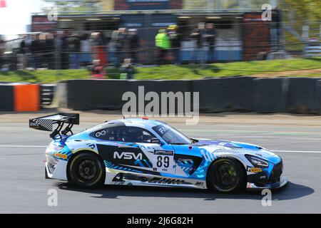 Timur Boguslavskiy - AKKODIS ASP - 2022 GT World Challenge Europe Sprint Cup - Brands Hatch Stockfoto