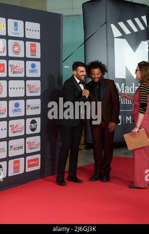 Madrid. Spanien. 20220501, Marcelo Vieira nimmt am 1. Mai 2022 an den Platino Awards 2022 - Red Carpet im Palacio Municipal de Congresos in Madrid, Spanien Teil. Quelle: MPG/Alamy Live News Stockfoto