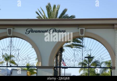 Los Angeles, Kalifornien, USA 20.. April 2022 Ein Blick auf die Atmosphäre der Paramount Studios und das Angebot Paramount+ Premiere am 20. April 2022 in Los Angeles, Kalifornien, USA. Foto von Barry King/Alamy Stockfoto Stockfoto