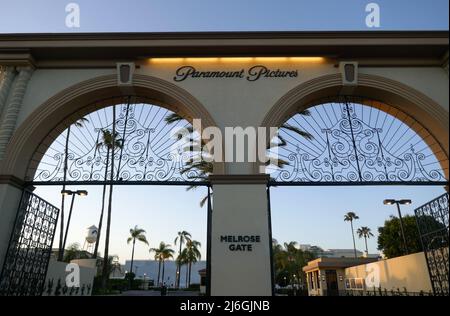 Los Angeles, Kalifornien, USA 20.. April 2022 Ein Blick auf die Atmosphäre der Paramount Studios und das Angebot Paramount+ Premiere am 20. April 2022 in Los Angeles, Kalifornien, USA. Foto von Barry King/Alamy Stockfoto Stockfoto