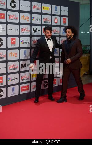 1. Mai 2022, Madrid, Madrid, Spanien: Marcelo Vieira nimmt am 1. Mai 2022 an den Platino Awards 2022 - Roter Teppich im Palacio Municipal de Congresos in Madrid, Spanien Teil (Bildquelle: © Jack Abuin/ZUMA Press Wire) Stockfoto