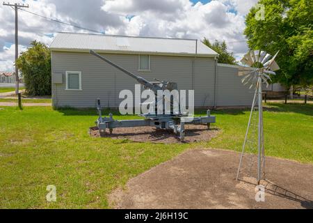 Delungra Anzac Park, datiert 2015, in Delungra, Nord-New South wales, australien Stockfoto