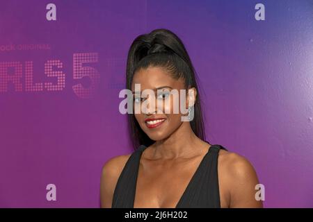 Renée Elise Goldsberry nimmt an der Premiere der „Girls5eva“-Saison 2 im Roxy Hotel in New York City Teil. Stockfoto