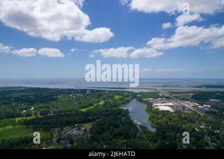 Lake Forest in Daphne, Alabama Stockfoto