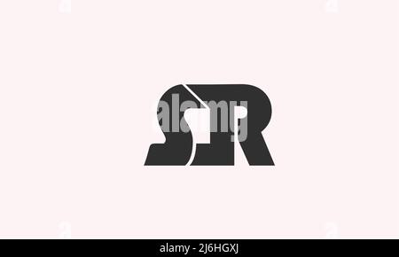 Alphabet Buchstaben Initialen Monogramm Logo Stock Vektor