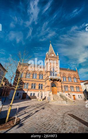 Rathaus der Stadt in Vejle, Dänemark Stockfoto