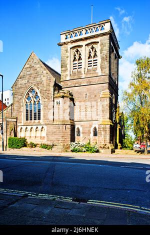 St. Michaels Church, Derby, Derbyshire, England Stockfoto