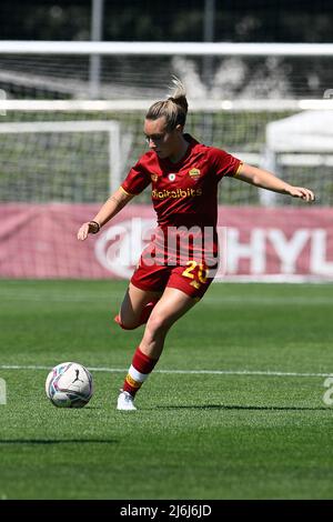 Giada Greggi von AS Roma beim Halbfinale des italienischen Fußballpokals im Stadio Tre Fontane, Roma gegen Empoli am 30. April 2022 in Rom, Italien. (Foto von AllShotLive/Sipa USA) Stockfoto