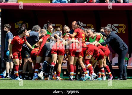 Roma während des Fußball-Halbfinalspiels im Stadio Tre Fontane, Roma gegen Empoli am 30. April 2022 in Rom, Italien. (Foto von AllShotLive/Sipa USA) Stockfoto