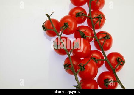 Tomaten von der Isle of Wight Mai 2022 Stockfoto