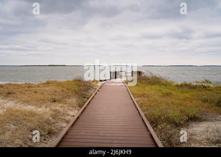 Fort Clinch State Park in Fernandina Beach, Florida Stockfoto