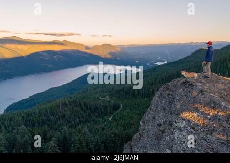 Amabilis Mountain ist ein Berg im Bundesstaat Washington Stockfoto