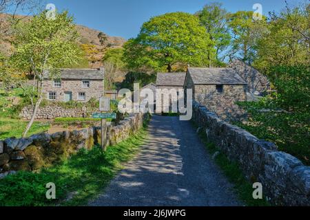 The Mill at Boot Village, Eskdale, Lake District, Cumbria Stockfoto