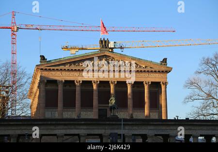 Alte Nationalgalerie - Berlin, Deutschland Stockfoto