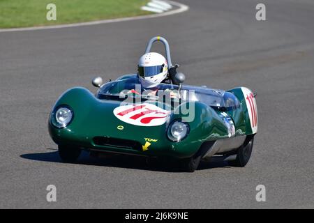 Ian Dalglish, Lotus Climax 17, Ein Rennen mit einem Fahrer von 25 Minuten Dauer mit Sportwagen mit einem Fassungsvermögen von 2½ Litern oder weniger, die comp Stockfoto