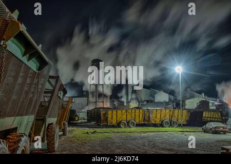 USA, South, Louisiana, Lafayette, Sugar Mill Stockfoto