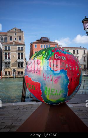 Biennale Venedig Kunstfestival 2022 Stockfoto