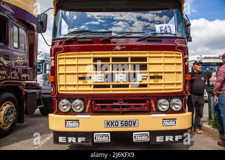 EC11 ERF-Dieselmotorwagen von J Rowley und Sons Stockfoto