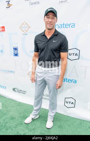 OLUCA Lake, Kalifornien, USA, 02/05/2022, Toluca Lake, USA. 02.. Mai 2022. Kyle Lowder nimmt am 15. 2. Mai 2022 an dem jährlichen Celebrity Golf Turnier der George Lopez Foundation im Lakeside Country Club, Toluca Lake, CA Teil.Quelle: Eugene Powers/Alamy Live News Stockfoto