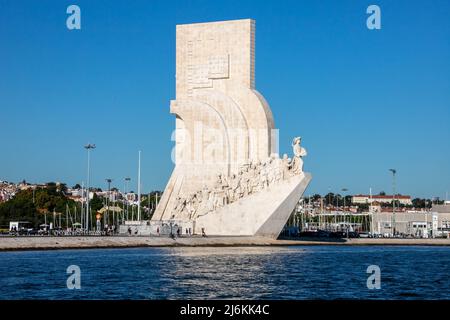 Padrão Dos Descobrimentos, Lissabon, Portugal Stockfoto