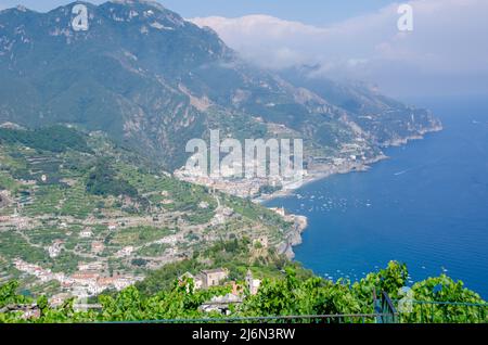 Amalfiküste, Südwesten Italiens Stockfoto